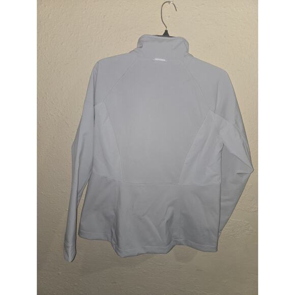 The North Face Womens Zip Up Jacket, Gray With Pink Logo, Size Large - Picture 5 of 10